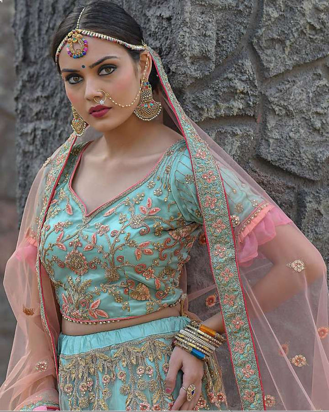 Peafowl 12 Heavy Butterfly Net Festive Wear Lehenga Choli Catalog Collection