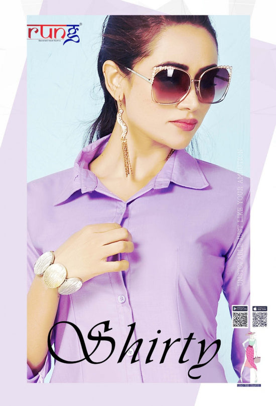 Rung Shirty Heavy Soft Linen Stylish Plain Shirts Catalog Collection