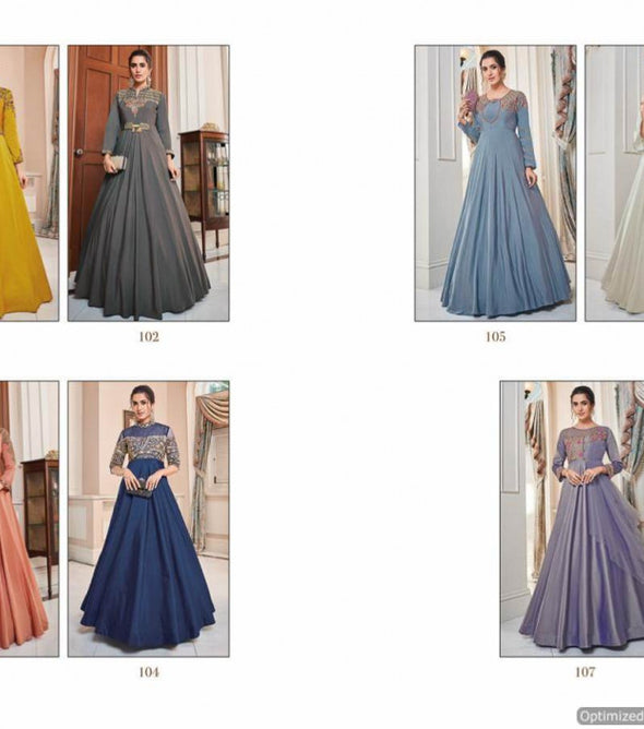 Stylemax Almirah 1 Party Wear Gown Style Ethnic wear Catalog Collection