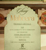 Glossy Maheera Designer Wedding Wear Salwar Suits Catalog Collection