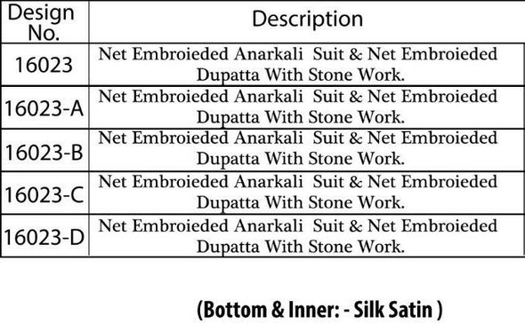 Karma 16023 Colors Embroidery Salwar Kameez Catalog Collection