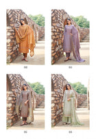 Bela Lamhe Designer Muslin Salwar Suits Catalog Collection