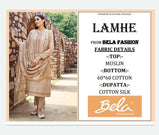 Bela Lamhe Designer Muslin Salwar Suits Catalog Collection