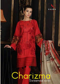 Kaara Charizma Swissmiss 3 Pure Cotton Heavy Embroidered Pakistani Salwar Suits Catalog Collection