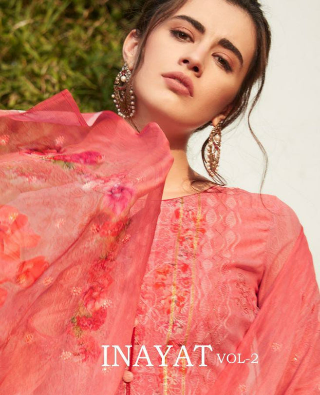 Karma Inaayat 2 Georgette Digital Printed Salwar Suits Catalog Collection