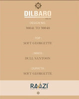 Rama Raazi Dilbaro 3 Designer Salwar Suits Catalog Collection