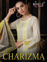 Rinaz Charizma 5 Designer Heavy Embroidered Pakistani Salwar Suits Catalog Collection