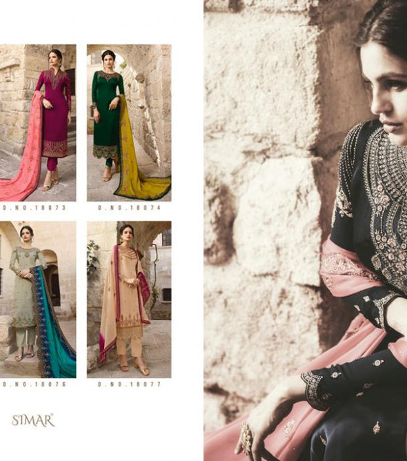 Glossy Simar Mihika Festive Wear Rich Salwar Kameez Collection