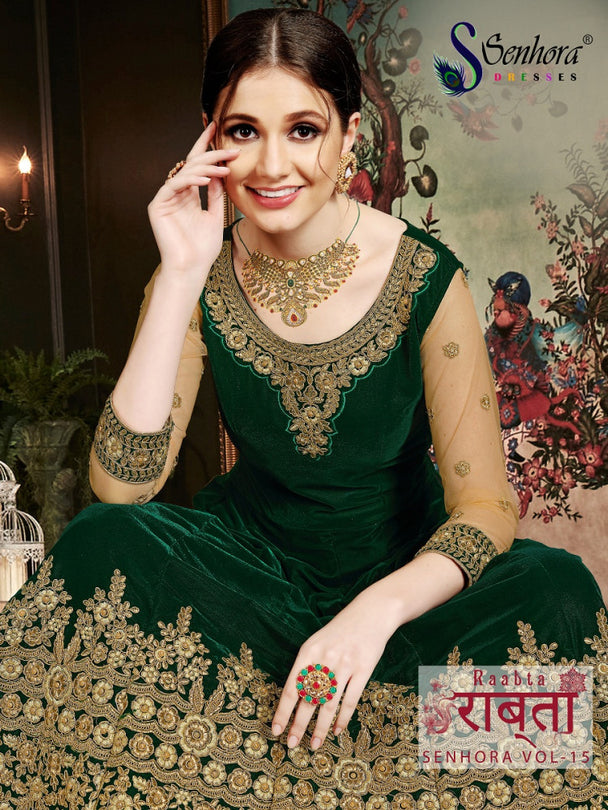 Senhora Raabta 15 Designer Embroidered Festive Wear Salwar Suits