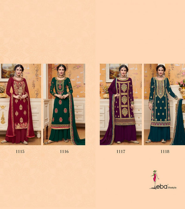 Hurma Vol 22 Heavy Festive Wear Georgette Salwar Suits Wholesale Catalog Collection