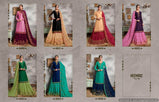 Mf Heenaz 66 Satin Georgette Designer Salwar Suits Catalog Collection