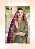 Rama Raazi 11 Deasigner Embroidered Pakistani Suits Wholesaler Surat