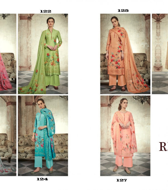 Karma Riwaaz 1 Jam Satin Designer Salwar Suits Catalog Collection