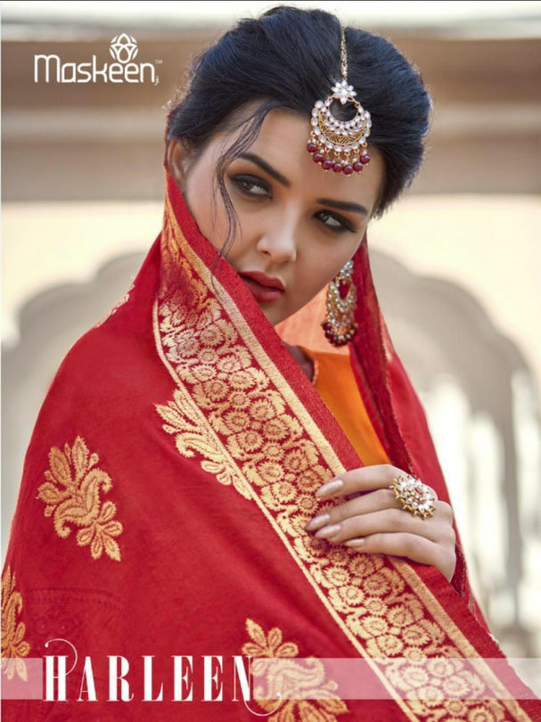 Maisha Maskeen Harleen 7801 Series Designer Salwar Suits Catalog Collection