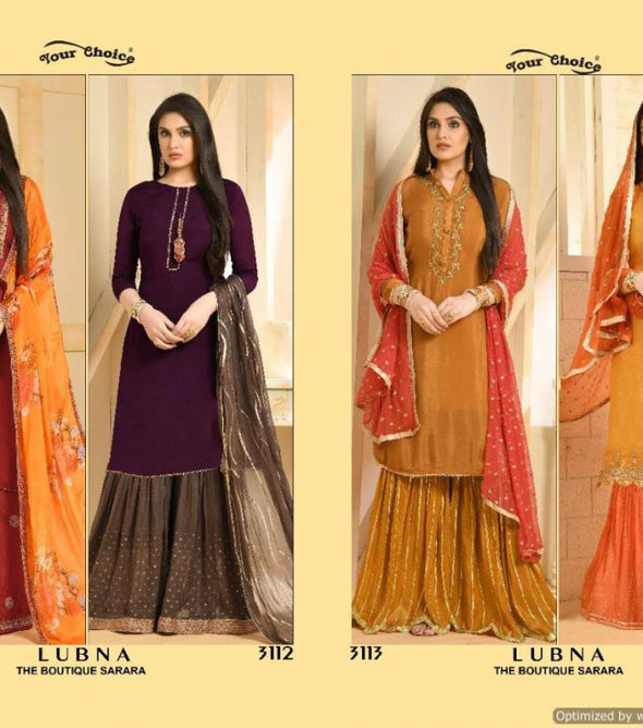 Your Choice Lubna Fancy Salwar Kameez Catalog Collection