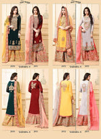 Your Choice Sarara Vol-4 Designer Sharara Salwar Suits Catalog