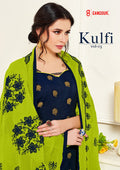 Gangour Kulfi 3 Banarasi Jacquard Designer Dress Material Catalog Collection