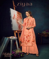 Belliza Ziyaa Pure Cotton Muslin Digital Printed Dress Material Catalog Collection