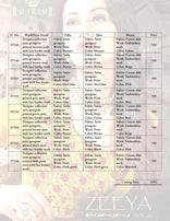 Zeeya Vol-6 Satin Georgette Fancy Saree Catalog Collection