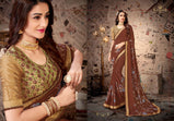 Zeeya Vol-6 Satin Georgette Fancy Saree Catalog Collection