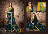 Zeeya Vol-6 Satin Georgette Fancy Saree Catalog Collection