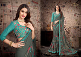 Zeeya Vol-6 Satin Georgette Fancy Saree Catalog Collection