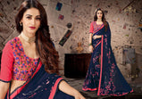 Zeeya Vol-6 Satin Georgette Fancy Saree Catalog Collection