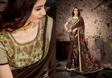 Zeeya Vol-6 Satin Georgette Fancy Saree Catalog Collection