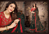 Zeeya Vol-6 Satin Georgette Fancy Saree Catalog Collection