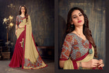 Zeeya Vol-7 Moss Chiffon Printed Fancy Saree Catalog Collection