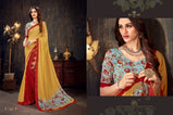 Zeeya Vol-7 Moss Chiffon Printed Fancy Saree Catalog Collection