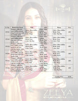 Zeeya Vol-7 Moss Chiffon Printed Fancy Saree Catalog Collection