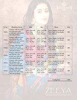 Zeeya Vol-8 Moss Dola Silk Fancy Saree Catalog Collection