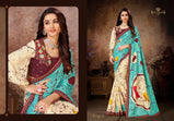 Zeeya Vol-8 Moss Dola Silk Fancy Saree Catalog Collection