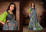 Zeeya Vol-8 Moss Dola Silk Fancy Saree Catalog Collection