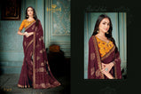 Zeeya Vol-9 Vichitra Silk Fancy Saree Catalog Collection