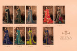 Zeeya Vol-10 Georgette Fancy Saree Catalog Collection