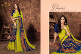 Zeeya Vol-10 Georgette Fancy Saree Catalog Collection