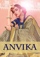 Ynf Anvika Designer Tanchui Art Silk Saree Catalog Collection