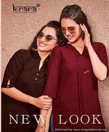 Kirara New Look Western Style Georgette Short Tops Catalog Collection