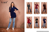 Kirara New Look Western Style Georgette Short Tops Catalog Collection