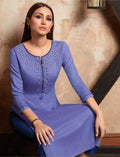 Kalaroop Kivi Two Tone Rayon Casual Wear Kurti Catalog Collection