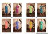 Kalaroop Kivi Two Tone Rayon Casual Wear Kurti Catalog Collection