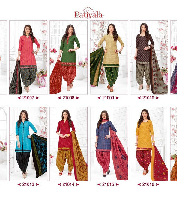 Ganesha Patiyala 21 Pure Cotton Printed Dress Material Catalog Collection