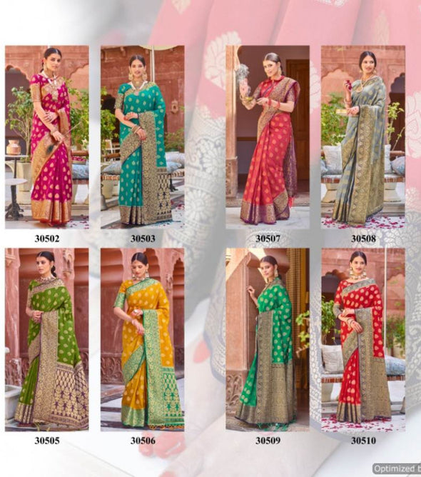Shangrila Alankaar Silk 2 Designer Festive Wear Silk Saree Catalog Collection
