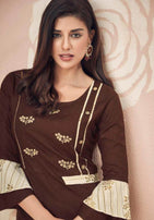 Gulkand Kitab 4 Heavy Rayon Slub Kurti With Printed Palazzo Catalog Collection