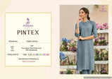 Poonam Pintex Pure Rayon Straight Cut Plain Kurti Catalog Collection
