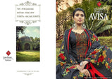 Tanishk Avisa Pure Jam Satin Digital Printed Heavy Dress Material Catalog Collection