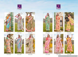Shangrila Jaipuri Linen 3 Rich Collection Of Linen Cotton Saree Catalog Collection