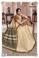 Deeptex Mother India 34 Pure Cotton Printed Saree Catalog Collection